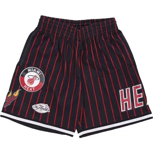 Miami Heat NBA Heimatstadt Mesh Shorts , Herren, Größe: XL - Mitchell & Ness - Modalova