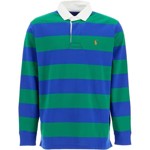 Striped Rugby Polo Shirt , male, Sizes: L, XL, M - Polo Ralph Lauren - Modalova