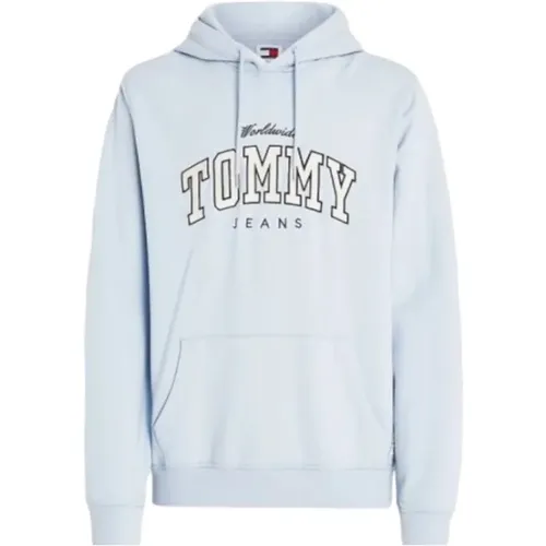 Stylish Sweatshirt , male, Sizes: M, XS, L, S, 2XS - Tommy Jeans - Modalova