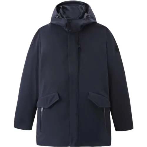 Coats with Detachable Hood , male, Sizes: 3XL, S - Woolrich - Modalova