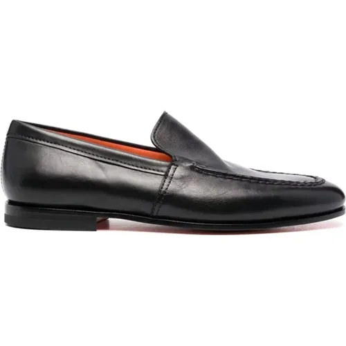 Stylish Loafers for Men , male, Sizes: 6 UK, 7 1/2 UK - Santoni - Modalova