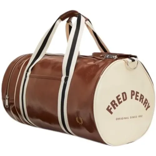 Classic Barrel Bag , unisex, Sizes: ONE SIZE - Fred Perry - Modalova