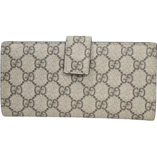 Pre-owned Canvas wallets , female, Sizes: ONE SIZE - Gucci Vintage - Modalova