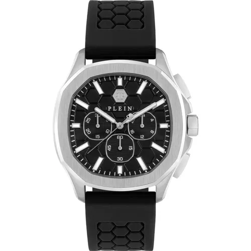 Spectre Chrono Watch Silver , male, Sizes: ONE SIZE - Philipp Plein - Modalova