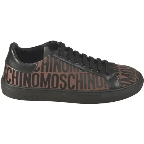 Flat shoes , male, Sizes: 6 UK - Moschino - Modalova