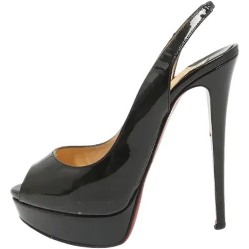 Pre-owned Leather heels , female, Sizes: 6 UK - Christian Louboutin Pre-owned - Modalova