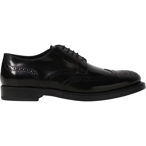 Formal Derby Lace-up Shoes , male, Sizes: 6 UK, 10 UK, 9 UK, 8 UK, 8 1/2 UK - TOD'S - Modalova