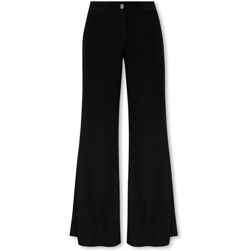 Ausgestellte Hose , Damen, Größe: 2XL - Versace Jeans Couture - Modalova