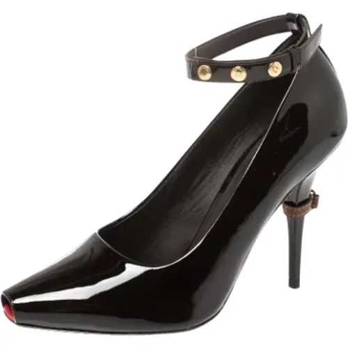 Pre-owned Leather heels , female, Sizes: 6 1/2 UK - Burberry Vintage - Modalova