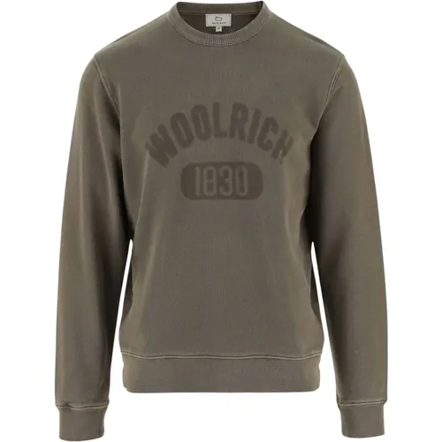 Sweatshirts Hoodies , Herren, Größe: XL - Woolrich - Modalova