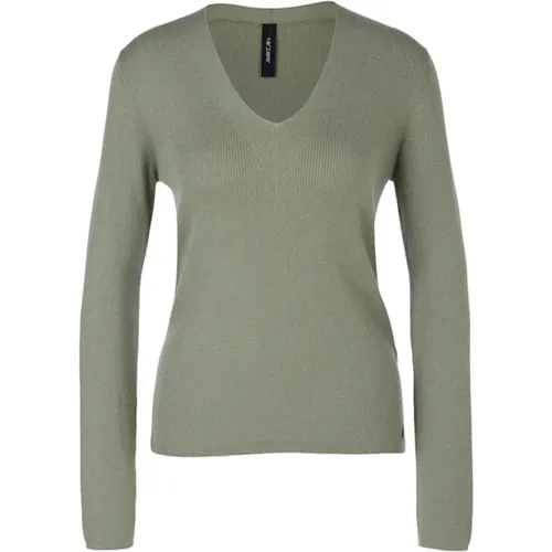 Glitzer Wollpullover 'Rethink Together' , Damen, Größe: L - Marc Cain - Modalova