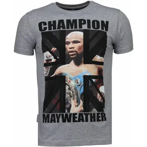 Mayweather Champion - Herren T-Shirt - 4780G , Herren, Größe: XL - Local Fanatic - Modalova