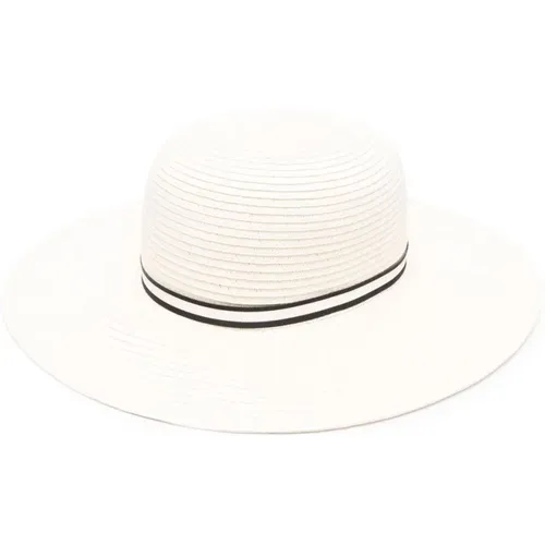 Braided Paper Hat , female, Sizes: M - Borsalino - Modalova