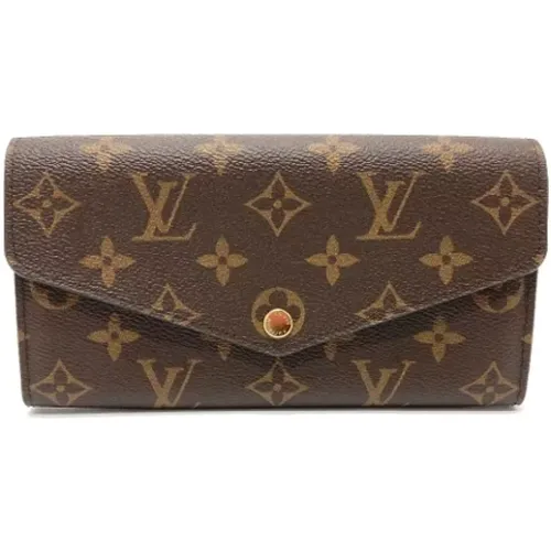 Pre-owned Canvas wallets , female, Sizes: ONE SIZE - Louis Vuitton Vintage - Modalova