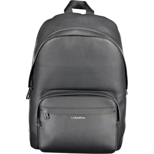 Schwarzer Herrenrucksack mit Laptopfach - Calvin Klein - Modalova