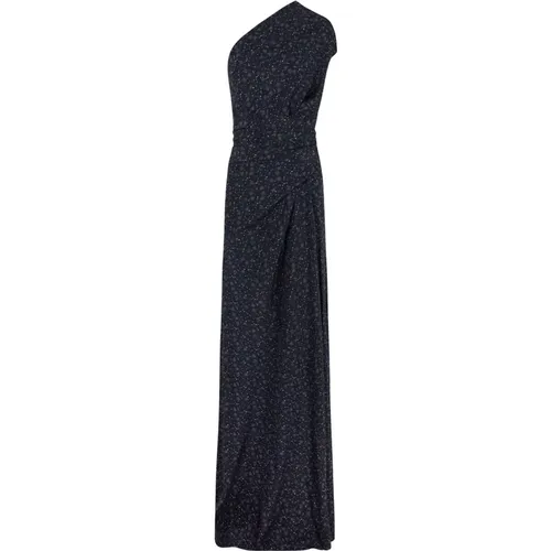 Asymmetric Silk Wrap Dress Hedy Print , female, Sizes: XS, 2XL, S, XL, L - Cortana - Modalova