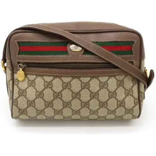 Pre-owned Canvas crossbody-bags , unisex, Sizes: ONE SIZE - Gucci Vintage - Modalova