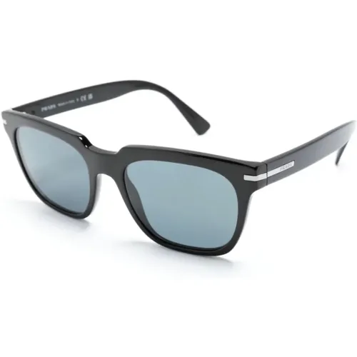 Sunglasses with Original Case , male, Sizes: 56 MM - Prada - Modalova