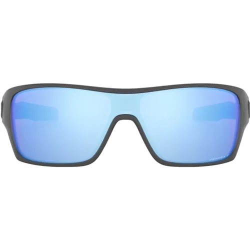 Sporty Brown Prizm Polarized Sunglasses , male, Sizes: 45 MM - Oakley - Modalova