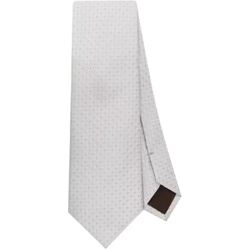 Luxury Silk Tie, Made in Italy , male, Sizes: ONE SIZE - Canali - Modalova