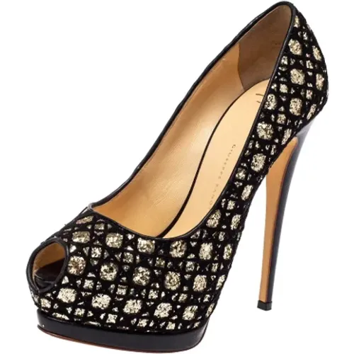 Pre-owned Stoff heels - Giuseppe Zanotti Pre-owned - Modalova