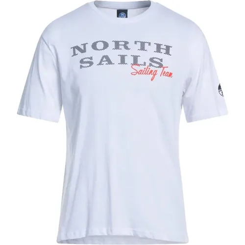 T-Shirts , Herren, Größe: S - North Sails - Modalova