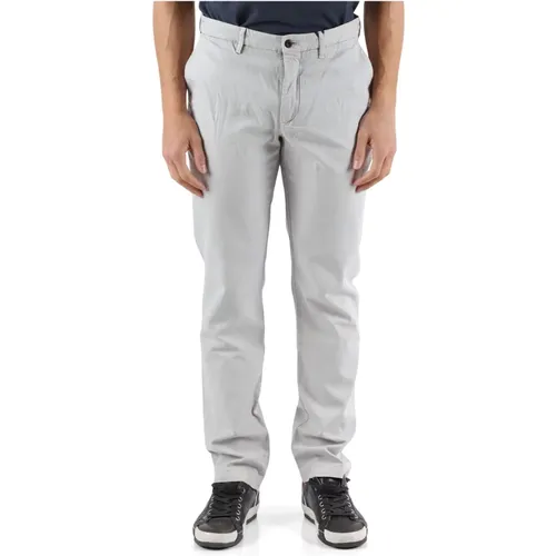 Straight Fit Cotton Linen Pants , male, Sizes: W36, W31, W34, W35, W33, W32, W30, W38 - Tommy Hilfiger - Modalova