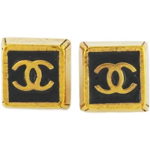 Pre-owned Fabric earrings , female, Sizes: ONE SIZE - Chanel Vintage - Modalova