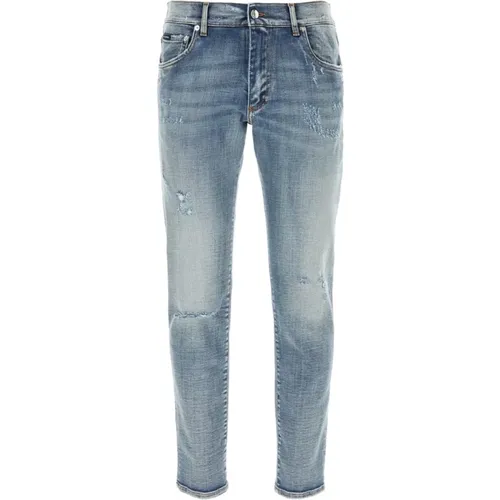 Klassische Jeans , Herren, Größe: XL - Dolce & Gabbana - Modalova