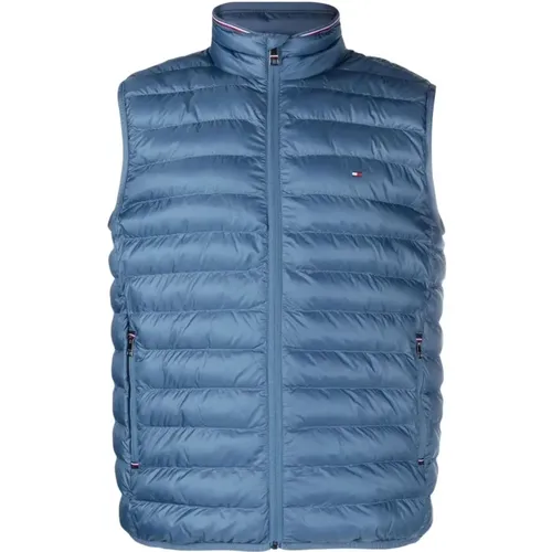 Packable recycled vest , male, Sizes: S, L - Tommy Hilfiger - Modalova