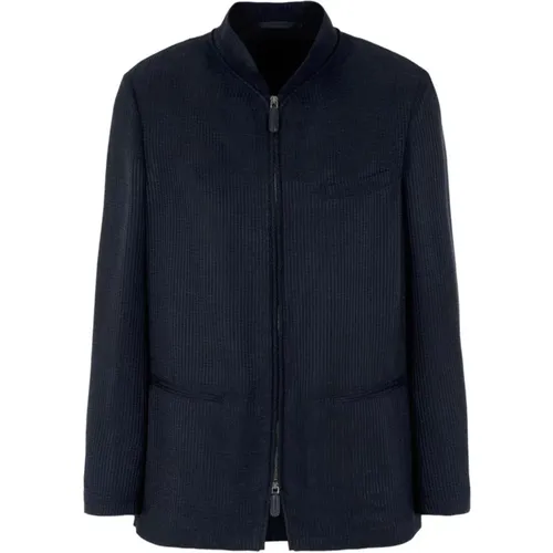 Jackets for Men , male, Sizes: S - Giorgio Armani - Modalova