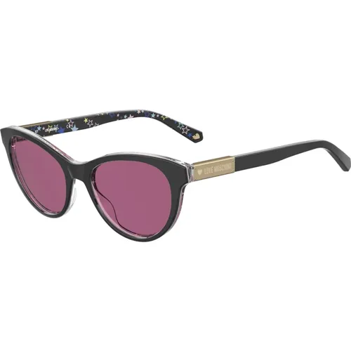 Stylish Sunglasses Mol026/S , female, Sizes: 53 MM - Love Moschino - Modalova