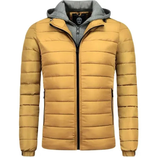 Autumn Blazers Men - Short Puffer Jacket Man - Pi-855G , male, Sizes: S, M - Enos - Modalova