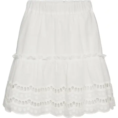 Embroidery Skirt Nannacc Cotton , female, Sizes: XL, M, L, XS - Co'Couture - Modalova