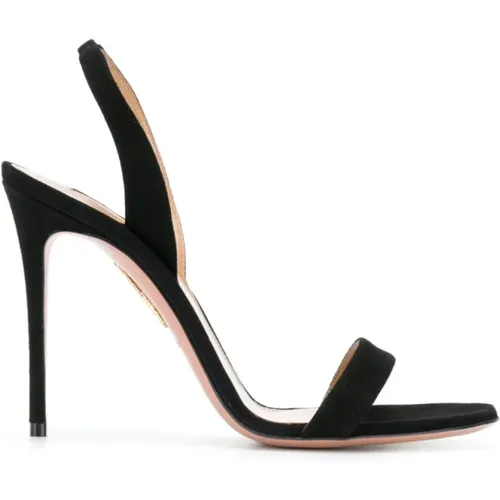 Elegant Open High Heels , female, Sizes: 4 UK, 5 UK, 7 UK, 6 UK, 3 UK - Aquazzura - Modalova