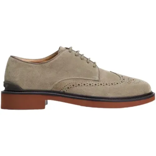 Wildleder Brogue Schnürschuh Tod's - TOD'S - Modalova