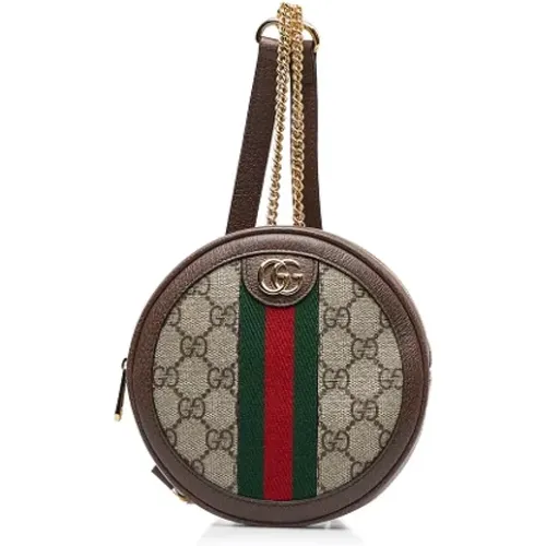 Pre-owned Leder schultertasche - Gucci Vintage - Modalova