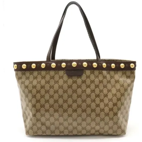 Pre-owned Canvas totes , female, Sizes: ONE SIZE - Gucci Vintage - Modalova