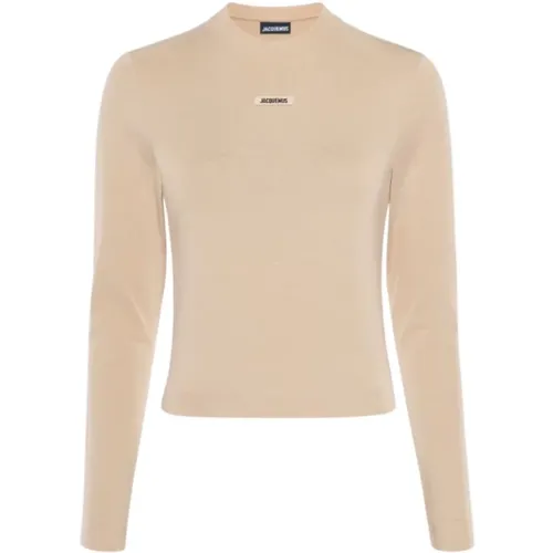 Langarm Gros Grain T-Shirt - Jacquemus - Modalova