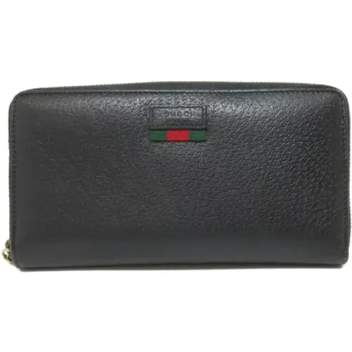 Pre-owned Leather wallets , female, Sizes: ONE SIZE - Gucci Vintage - Modalova