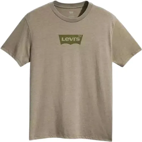 Levi's, Lässiges Baumwollshirt , Herren, Größe: L - Levis - Modalova