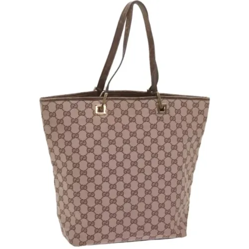 Pre-owned Canvas totes , female, Sizes: ONE SIZE - Gucci Vintage - Modalova