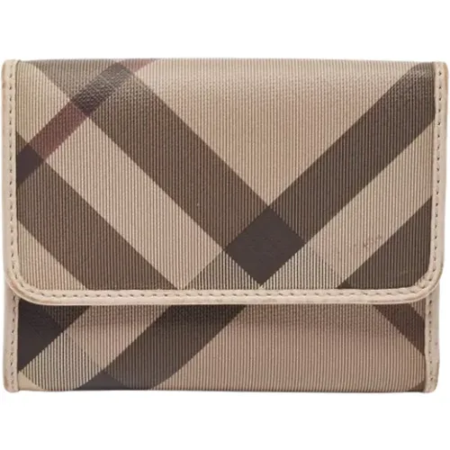 Pre-owned Leather wallets , female, Sizes: ONE SIZE - Burberry Vintage - Modalova