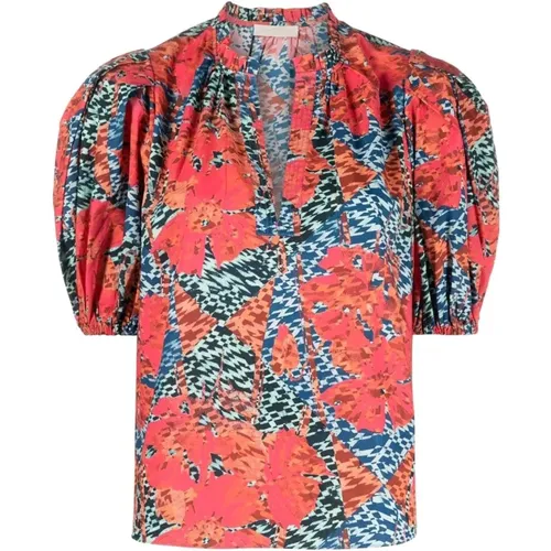 Casual Multicolor Baumwollbluse - Ulla Johnson - Modalova