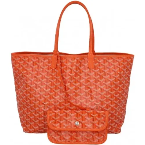 Pre-owned Leather shoppers , female, Sizes: ONE SIZE - Goyard Vintage - Modalova