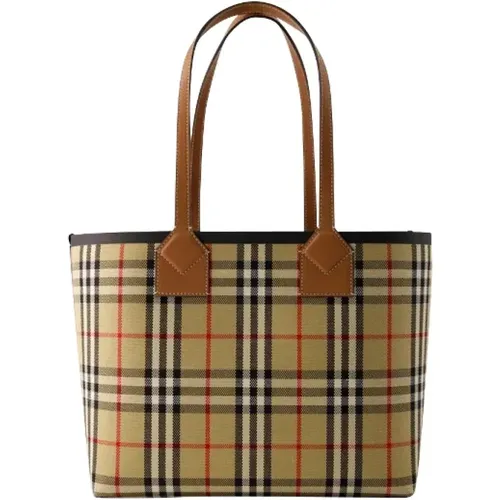 Pre-owned Cotton handbags , female, Sizes: ONE SIZE - Burberry Vintage - Modalova