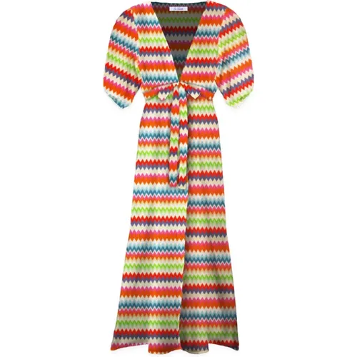 Long Dress Rachel 00361D Bliss - Saint Barth - Size: S,Color: , female, Sizes: M - MC2 Saint Barth - Modalova