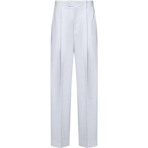 Cotton Poplin Tailored Trousers , female, Sizes: S, XS, 2XS - Armarium - Modalova