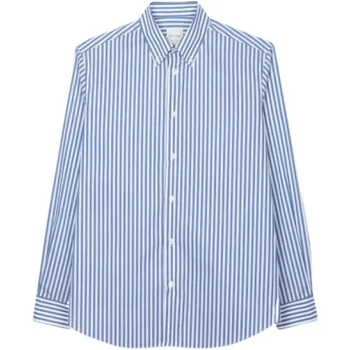 And White Striped Casual Fit Shirt , male, Sizes: 2XL, M, XL - PS By Paul Smith - Modalova