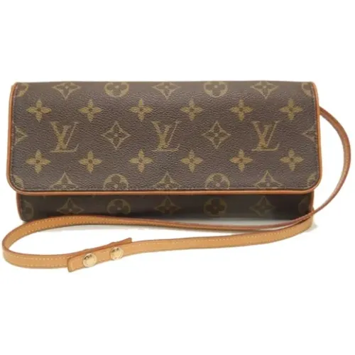 Pre-owned Canvas shoulder-bags , female, Sizes: ONE SIZE - Louis Vuitton Vintage - Modalova